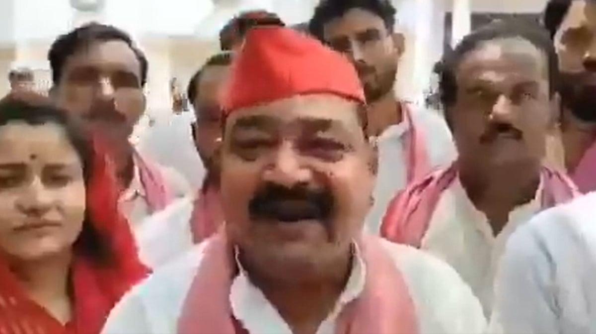 Political Row Erupts In UP After SP MP Ajendra Lodhi’s Alleged Remarks Against PM Modi During Mahoba Protest